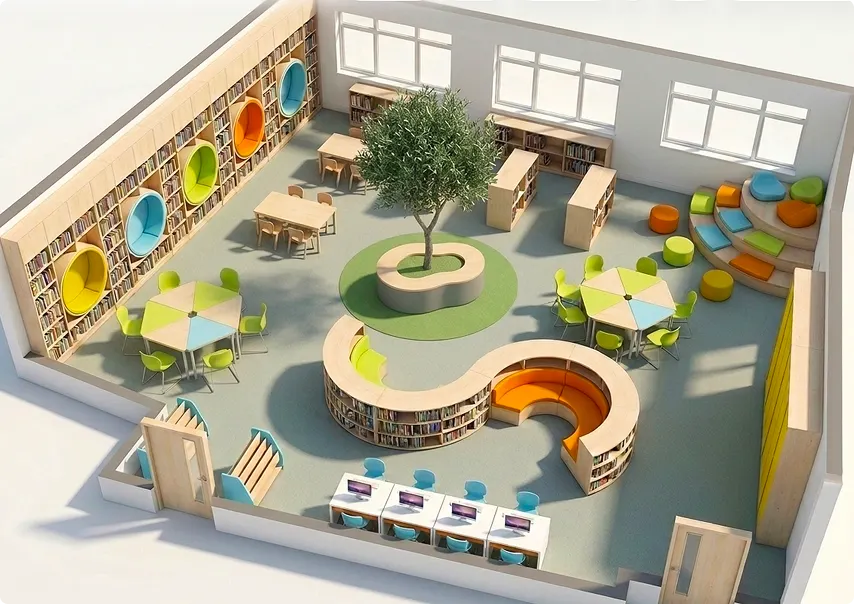 Library & Reading Spaces